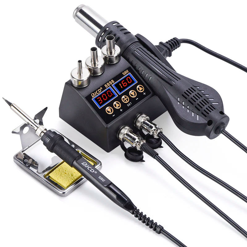 750W Soldering Station 2 in 1 LCD Digital display Welding Station