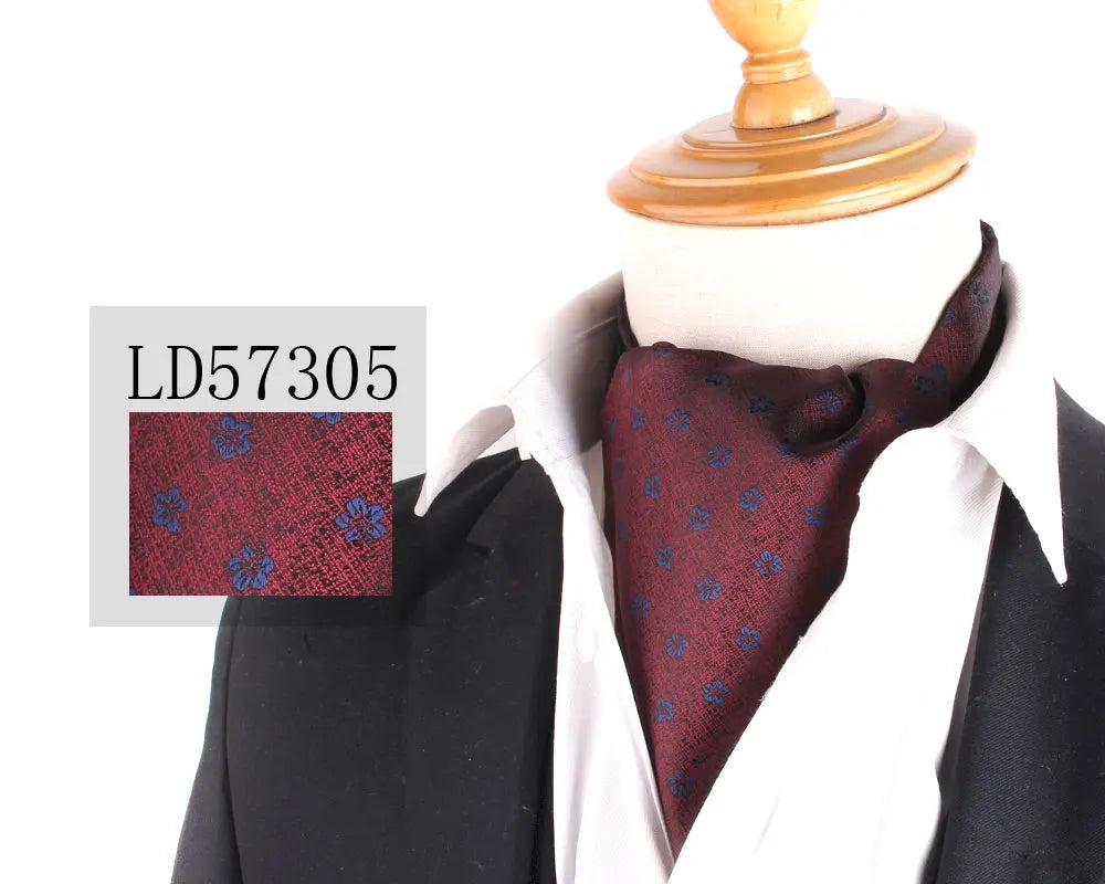 Paisley Cashew Tie Cravat Ascot