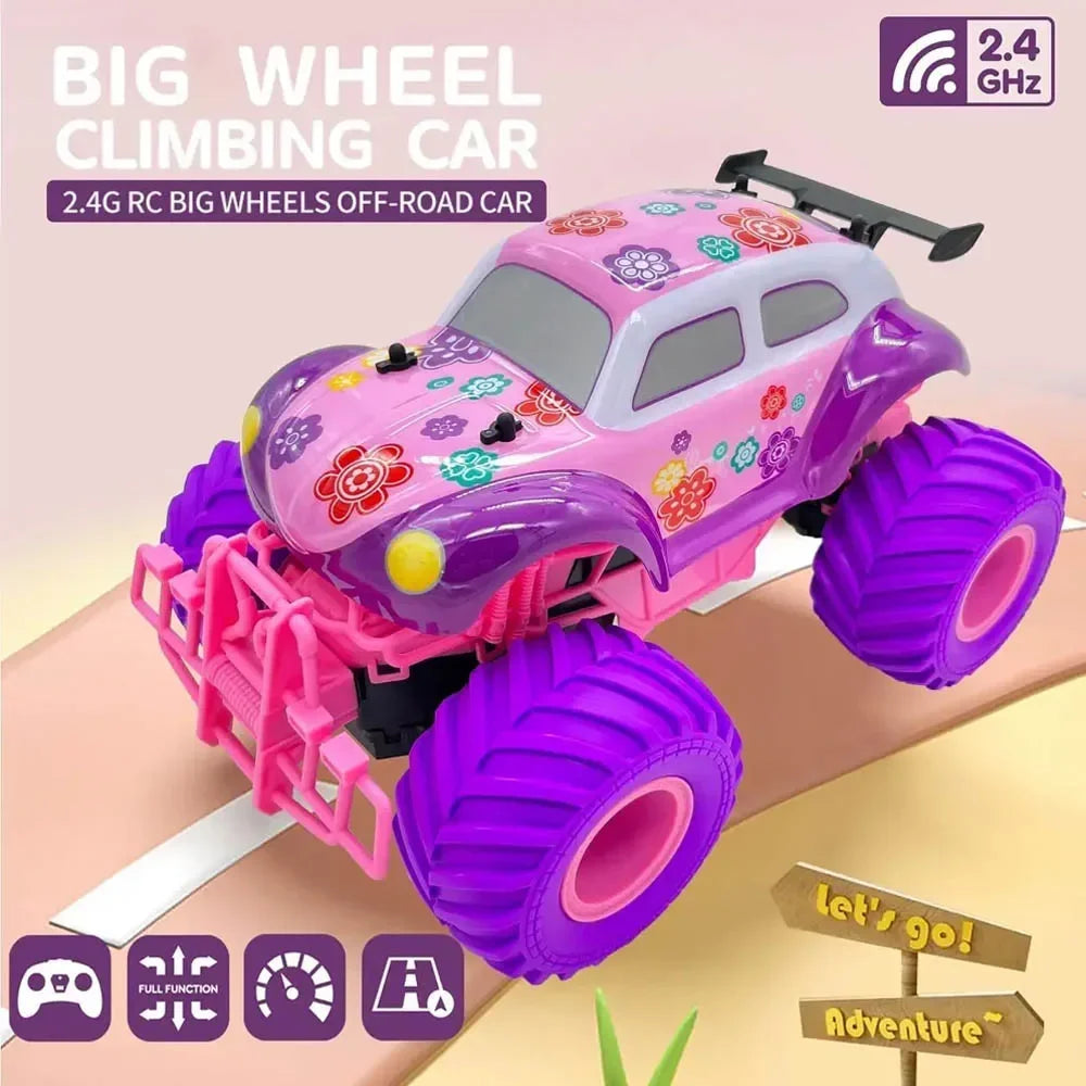 RC Car Off-road High Speed Climbing Vehicle 4WD 2.4G Remote Control Cute Car