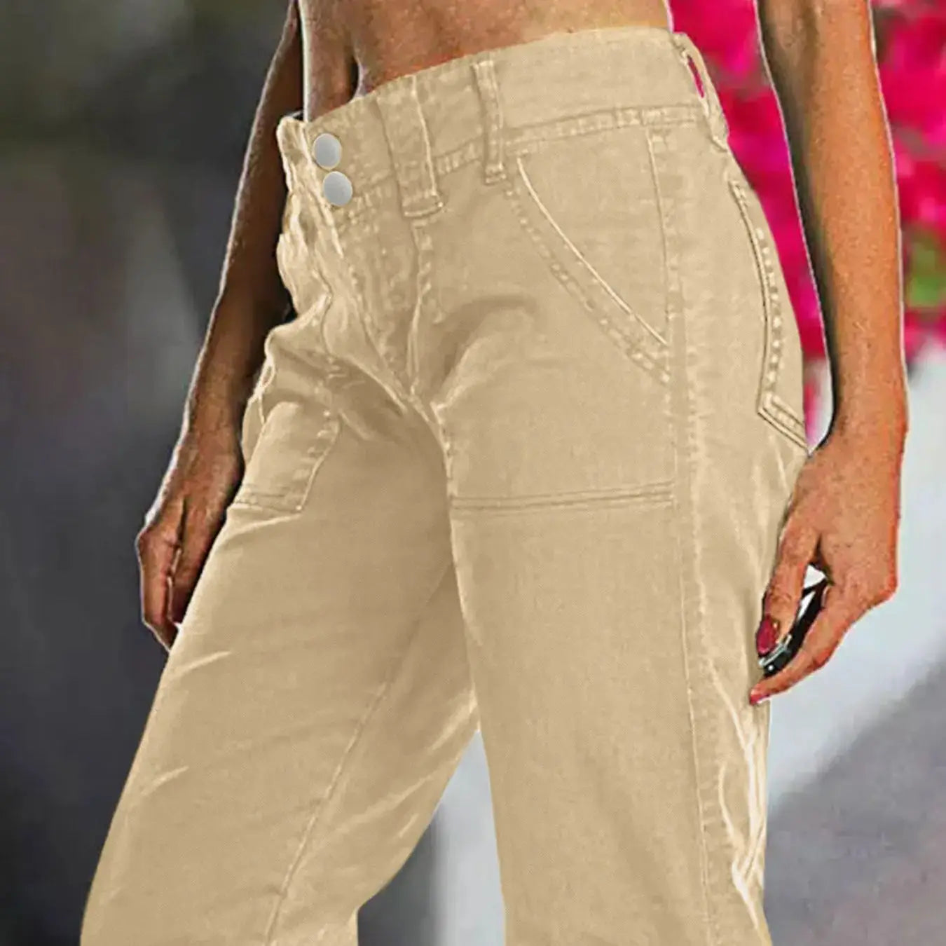 Mid Rise Jeans for Women, Wide Leg Flare Pants