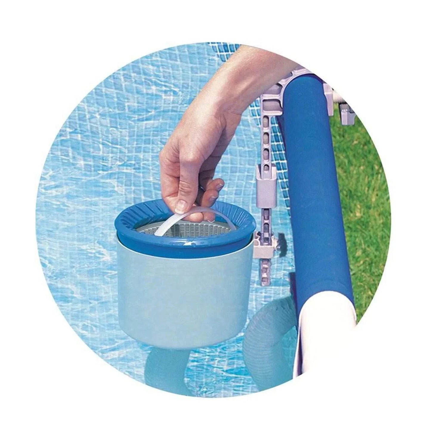 Above Ground Pool Skimmer,Wall Mount Surface Skimmer with Detachable Skimmer Basket
