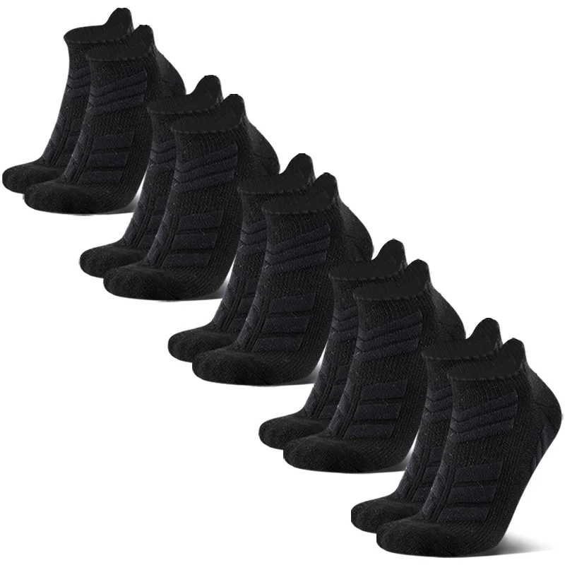 6-Pack Ankle Sport Socks Anti-Slip