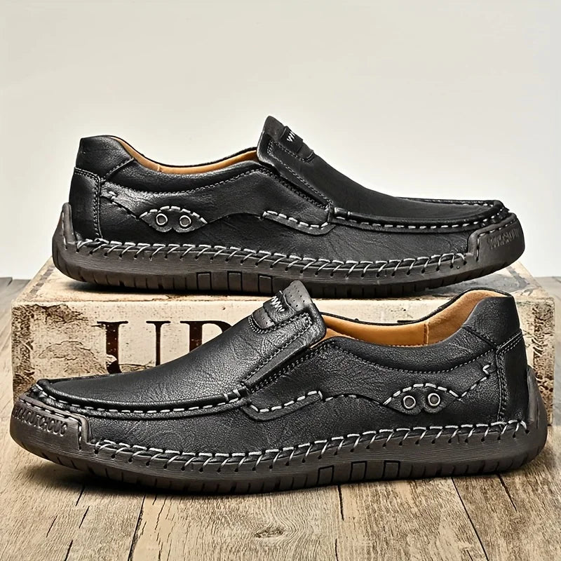 Men's Solid Color Loafers Soft Sole