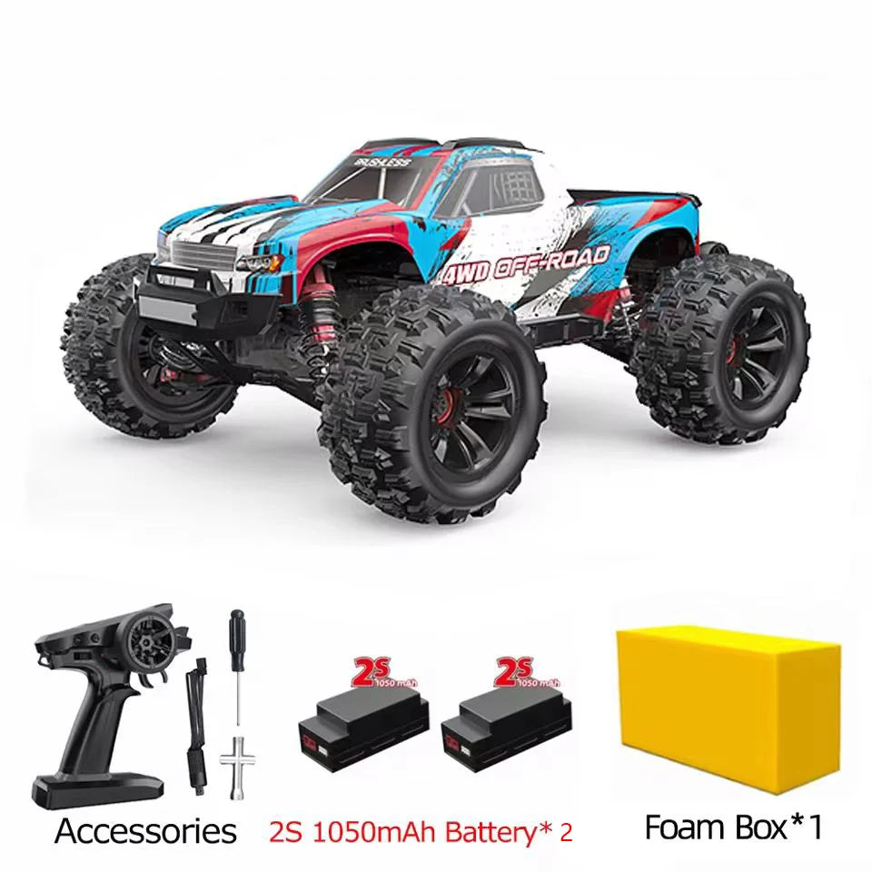 1/16 RC Car 70KM/H Brushless 4WD Off-Road Remote Control Truck