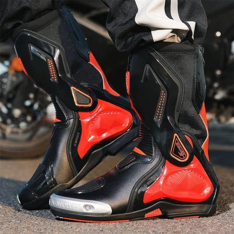 Motorcycle Cross-country Racing Boots, Breathable, Safe Protection