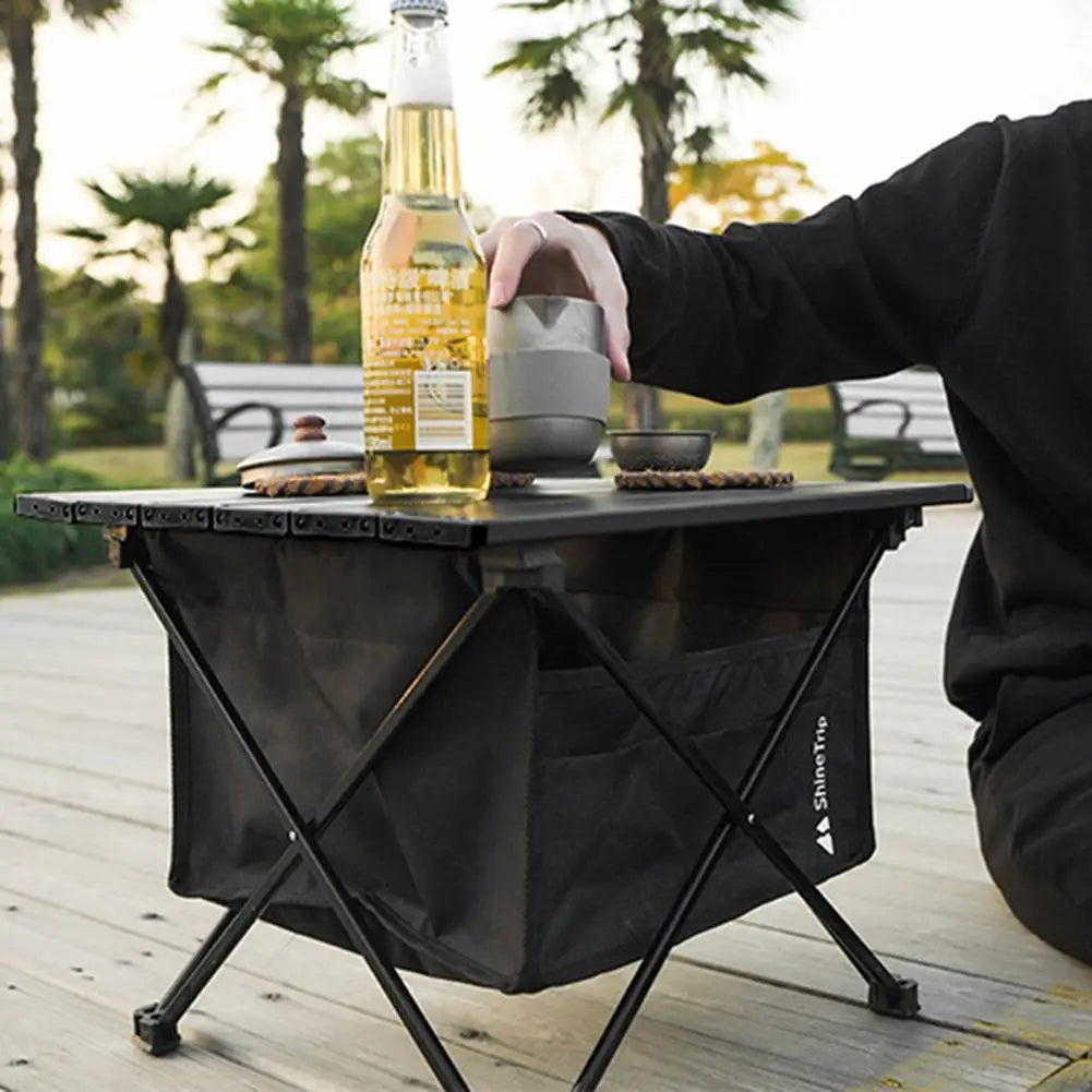 Folding Table Under Storage Bag Outdoor Camping Folding Storage Bag Table Accessories Waterproof 600D Oxford Cloth Foldable Bag