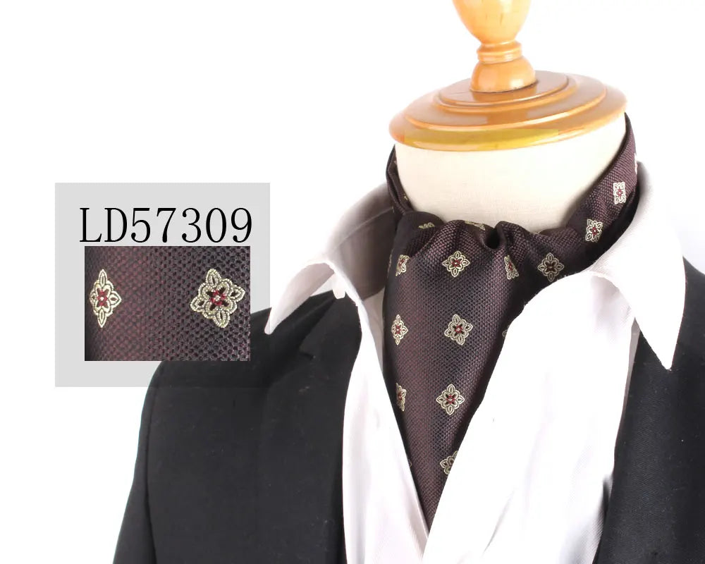 Paisley Cashew Tie Cravat Ascot