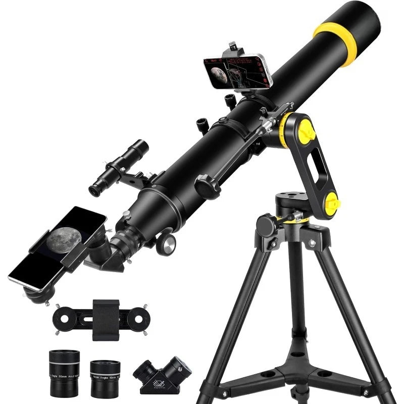 90mm Aperture 1000mm High Powered Telescope for Beginners