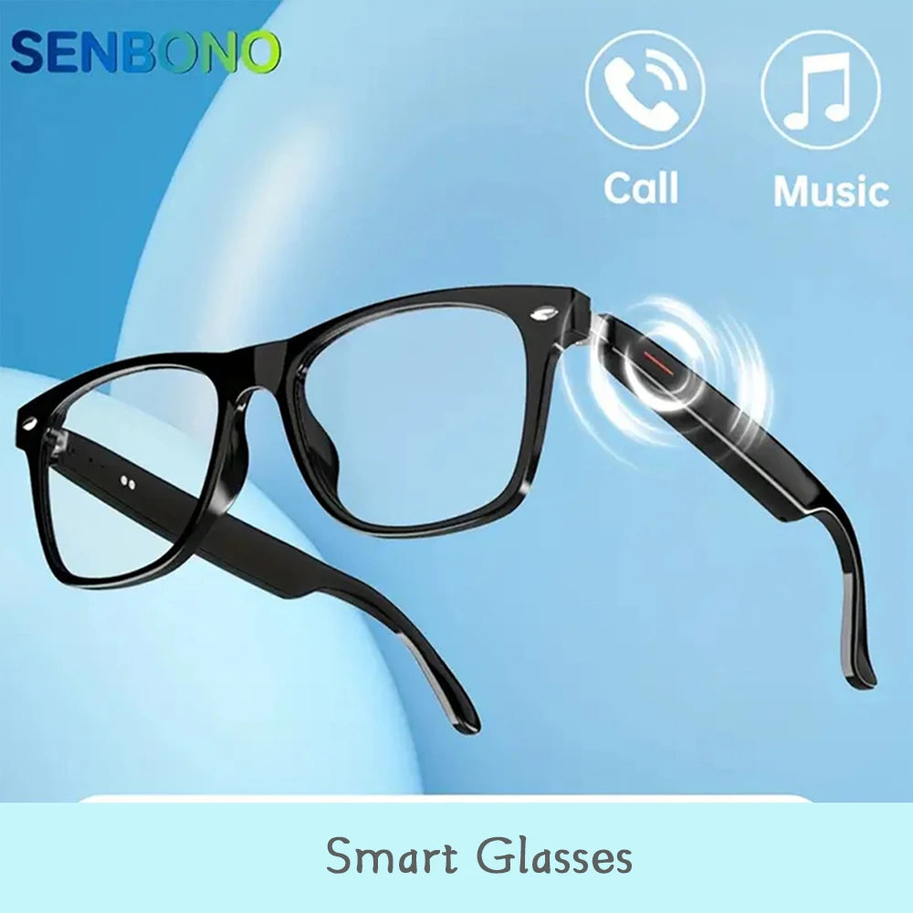 New Smart Wireless Bluetooth Glasses Listen to Music Answer the Phone Men and Women
