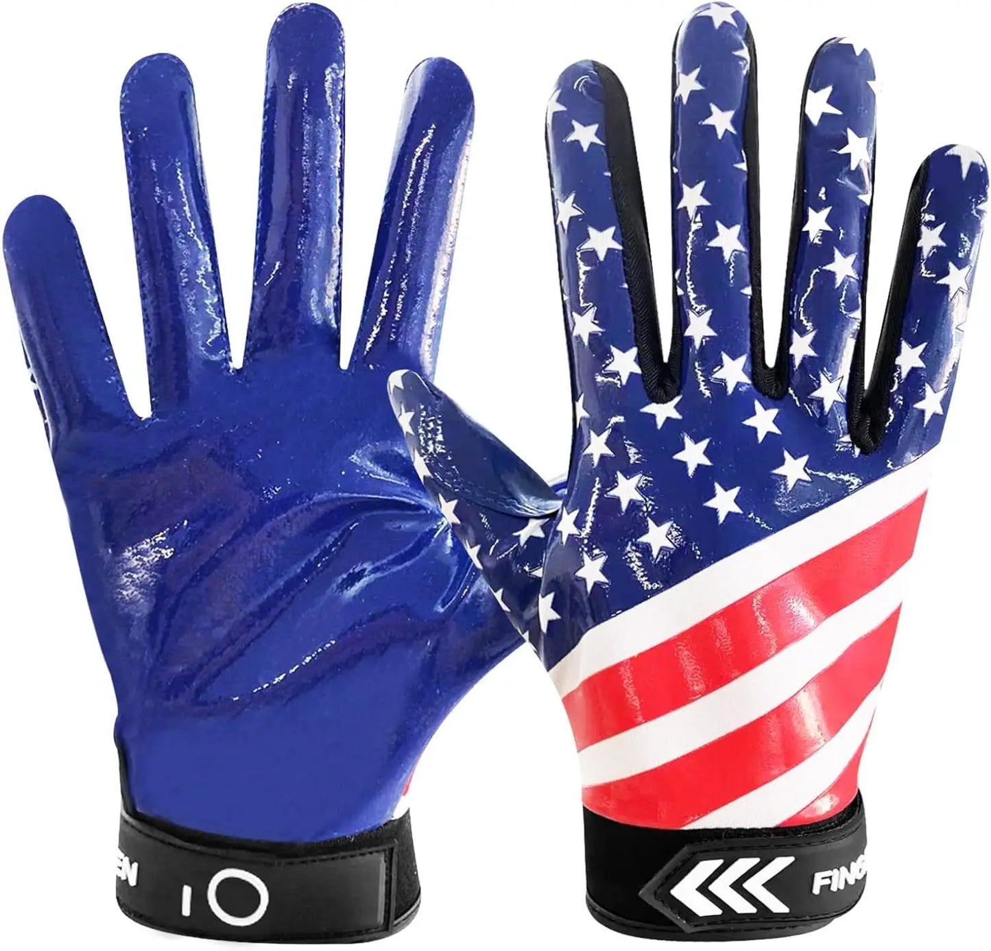 Football Receiver Gloves Youth Receiving Gloves Durable Breathable Flexible for Kids Boys Girls