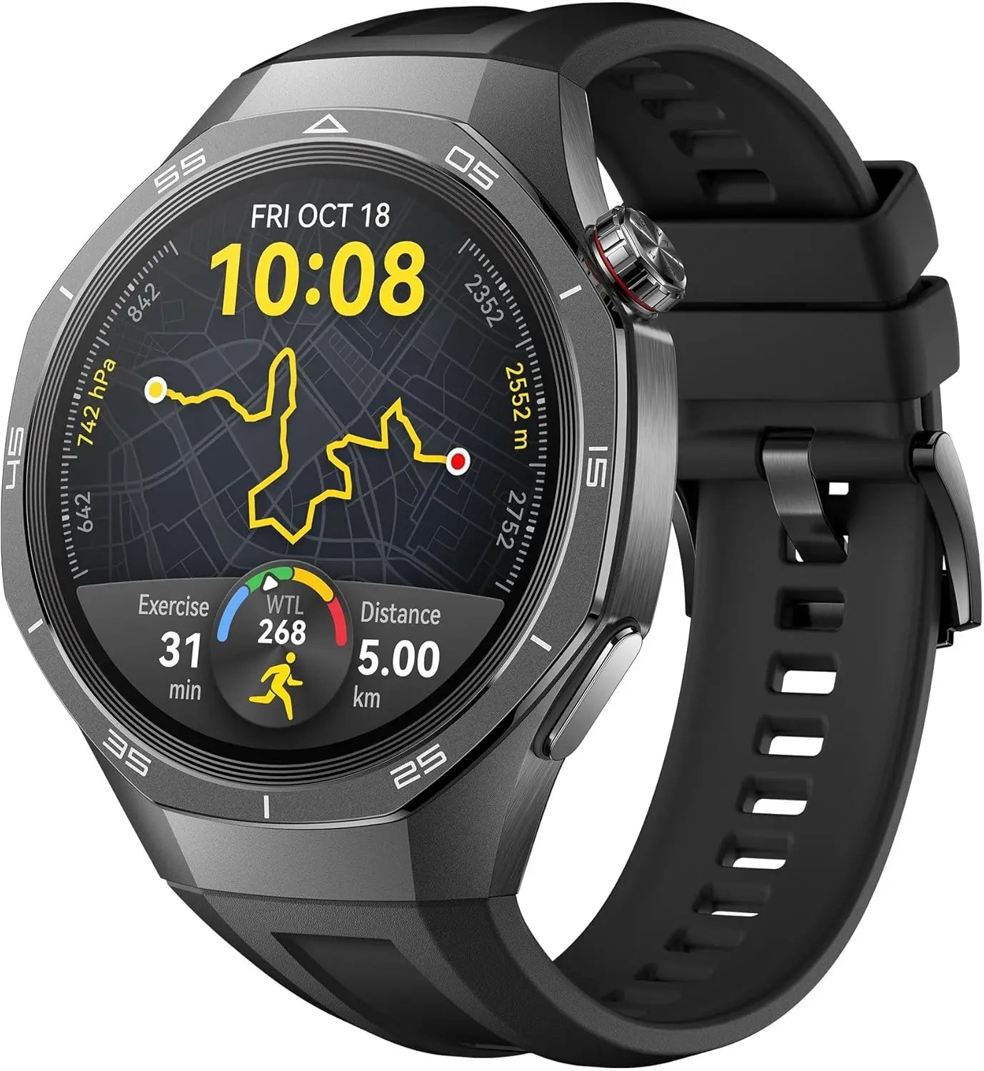 Pro Smartwatch, Sharp-Edged Design, up to 14 Days Battery Life, Pro-Level Sports Watch, Health Tracking,