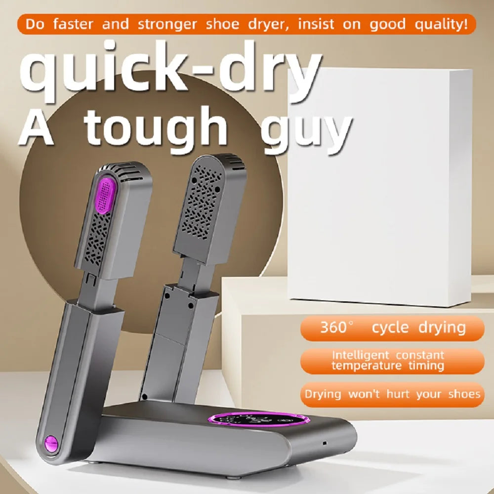 Electric Shoe Dryer, Adjustable, Quick Drying Deodorizing