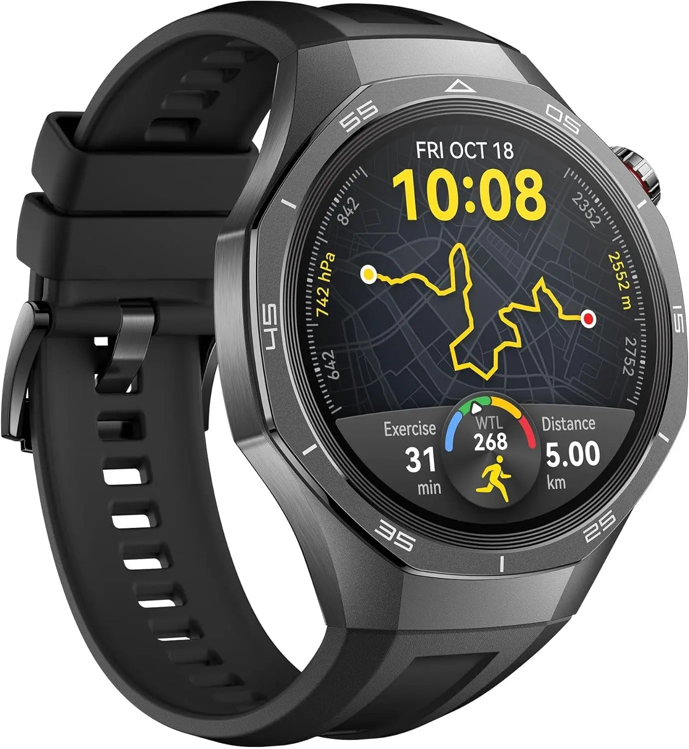 Pro Smartwatch, Sharp-Edged Design, up to 14 Days Battery Life, Pro-Level Sports Watch, Health Tracking,