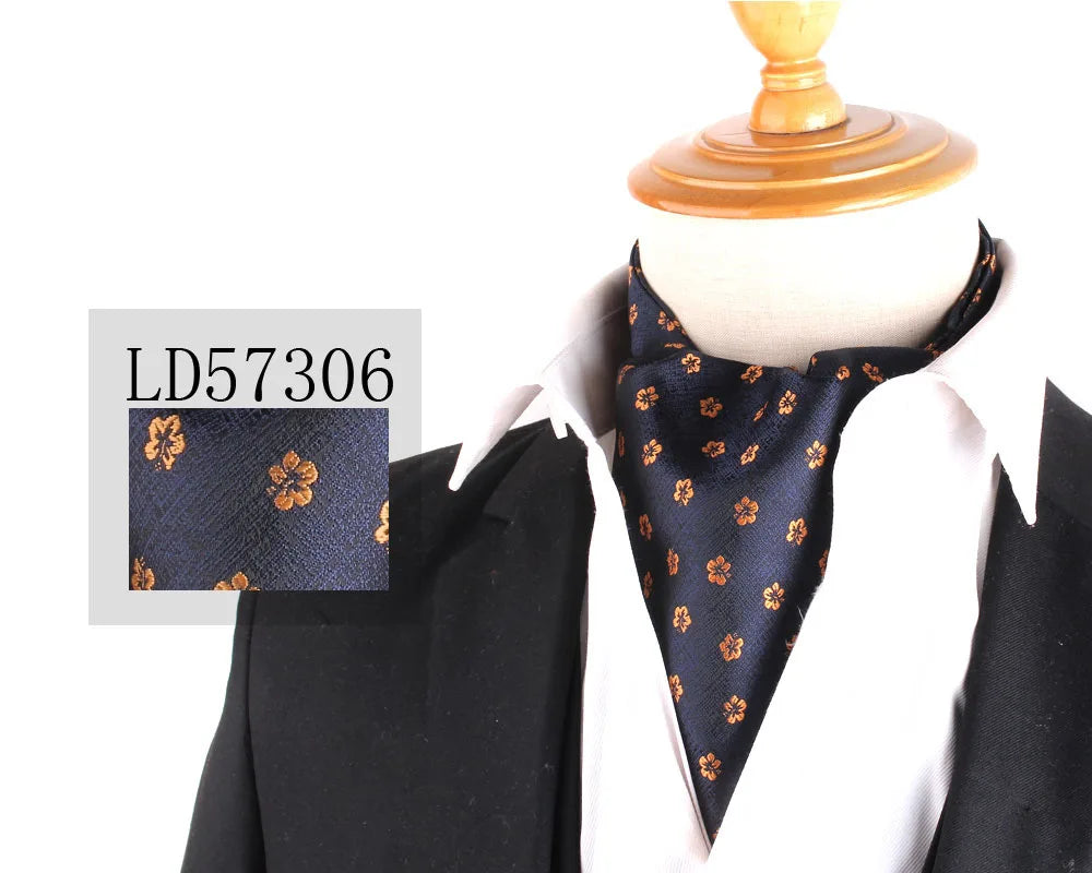 Paisley Cashew Tie Cravat Ascot