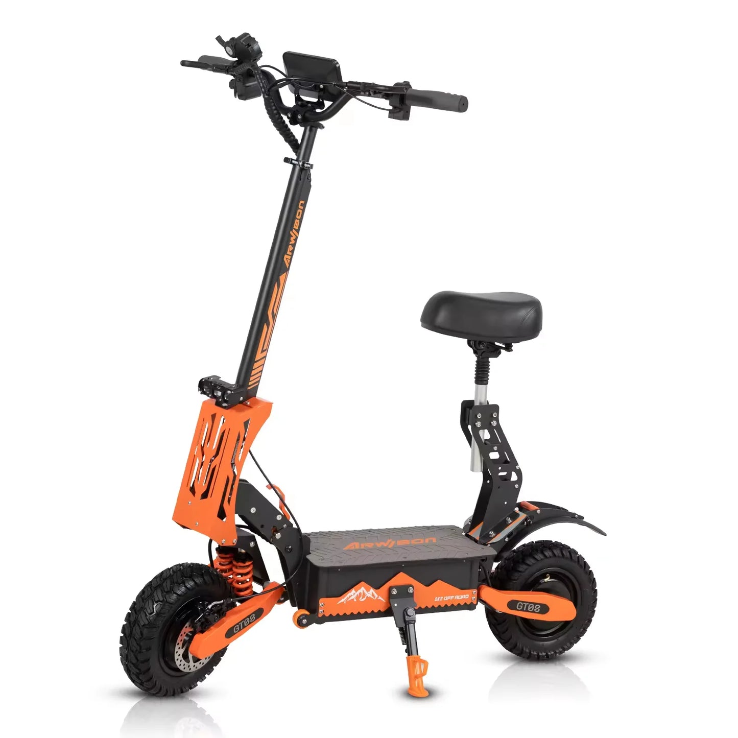 5600W ADULT Electric Scooter Dual Motor Top Speed 46MPH,60V27AH, 11-inch Off-Road Tires Sport Folding Scooter