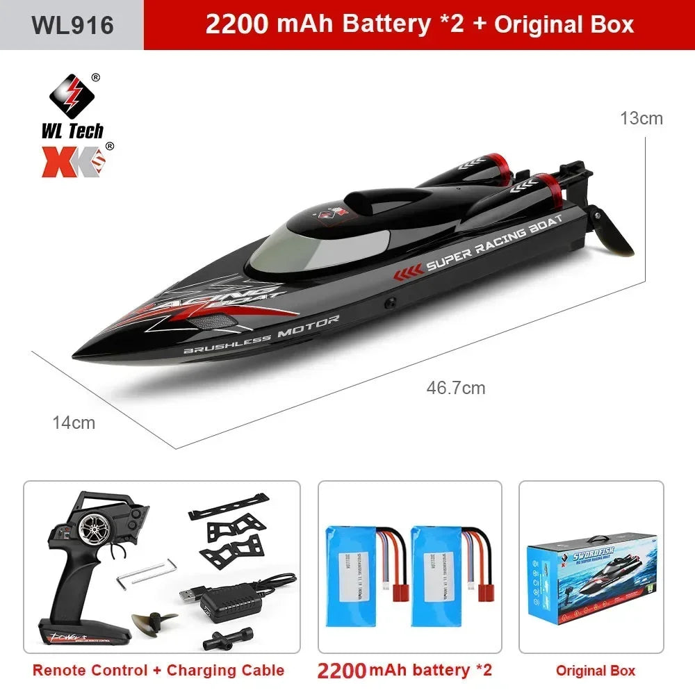 RC Boat 2.4Ghz High Speed Racing Speedboat