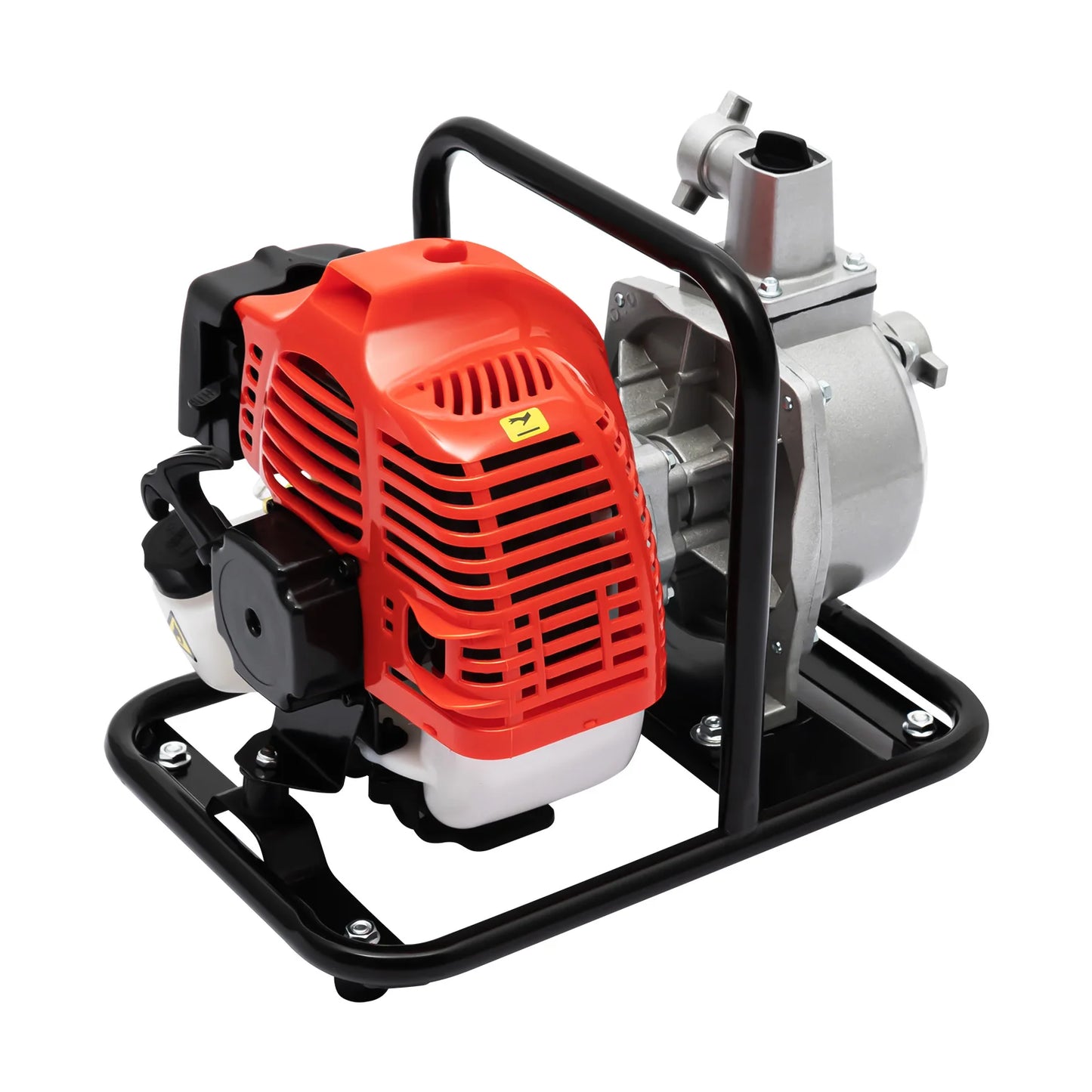 Gasoline Water Pump 2-Stroke Portable Gasoline Engine, Powerful Water Transfer Pump 26.25ft Suction