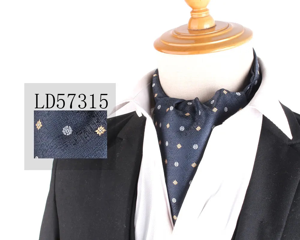 Paisley Cashew Tie Cravat Ascot