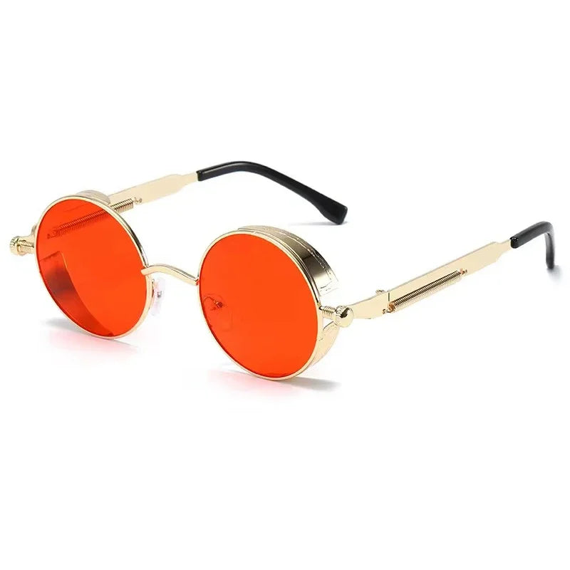 Round Frame Sunglasses for Men Women UV400