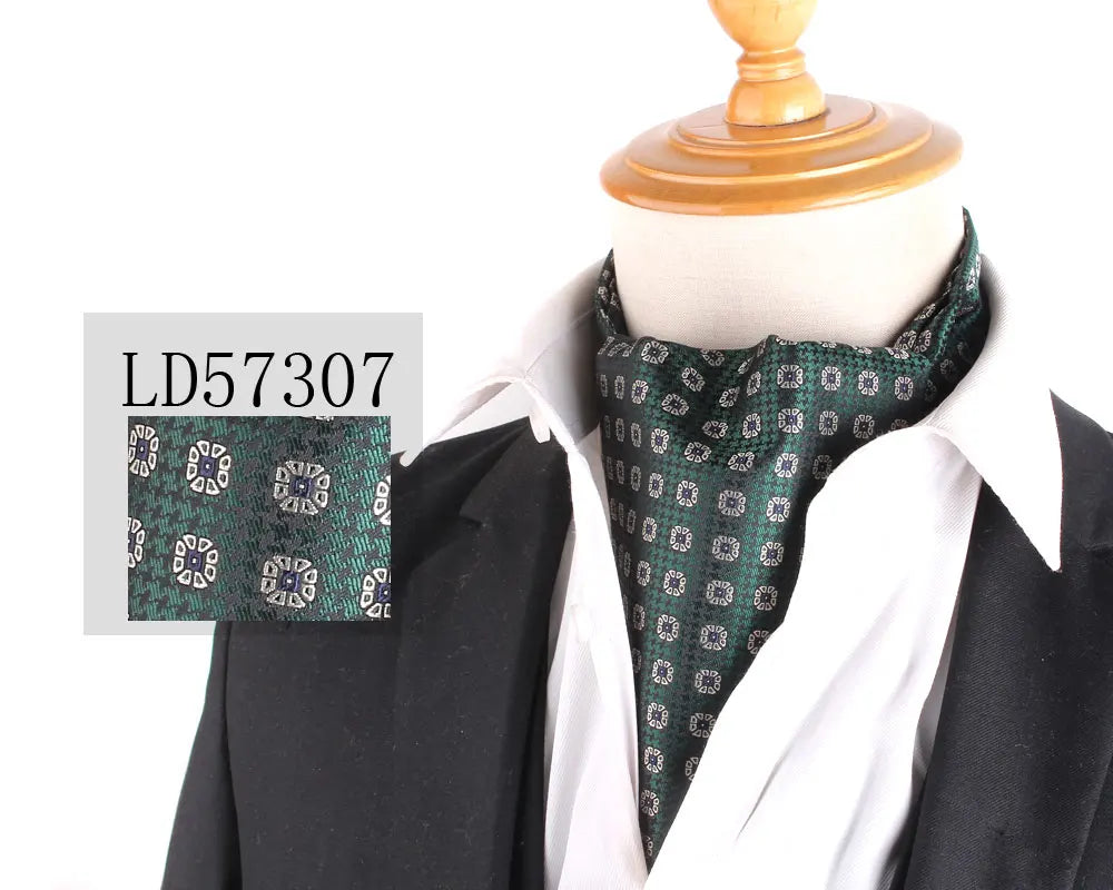 Paisley Cashew Tie Cravat Ascot