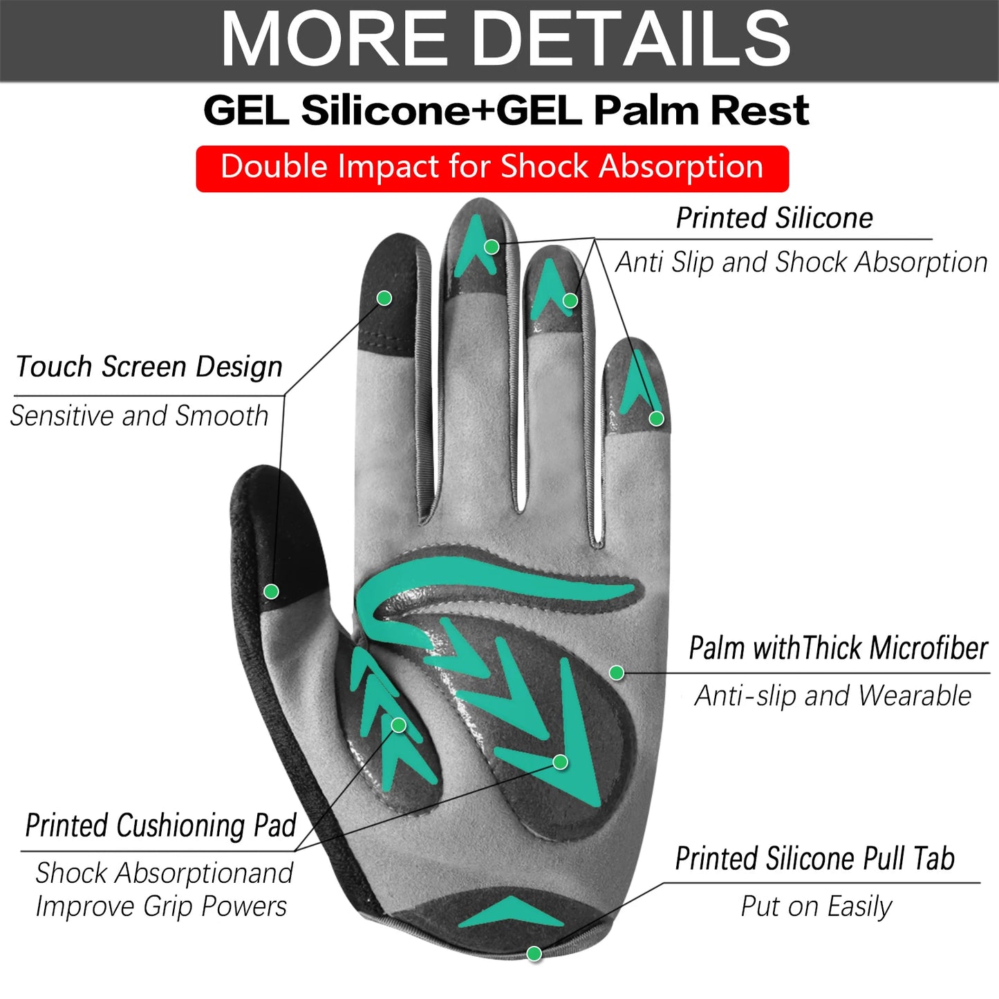 Kids Cycling Gloves