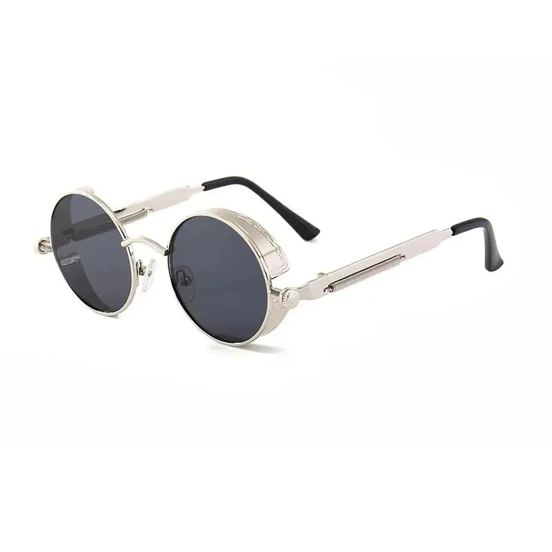Round Frame Sunglasses for Men Women UV400