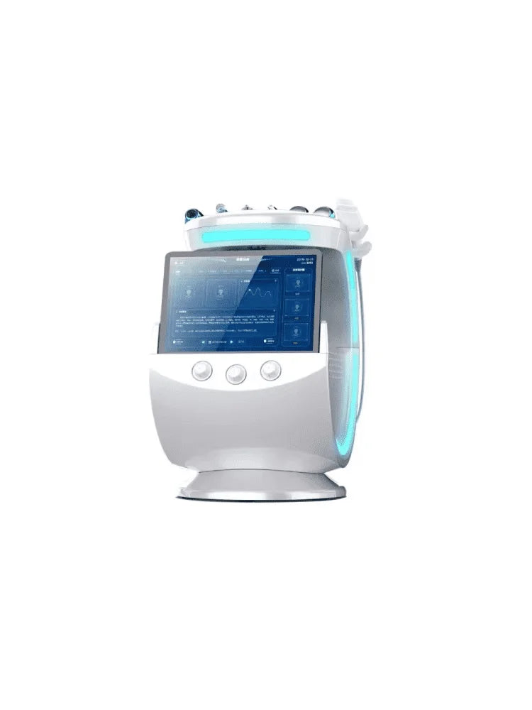 7 In 1 Smart Ice Blue Hydra oxyge Dermabrasion Facial Mahcine Skin Cleaning Skin Analyzer Dermabrasion Facial Aquafacial