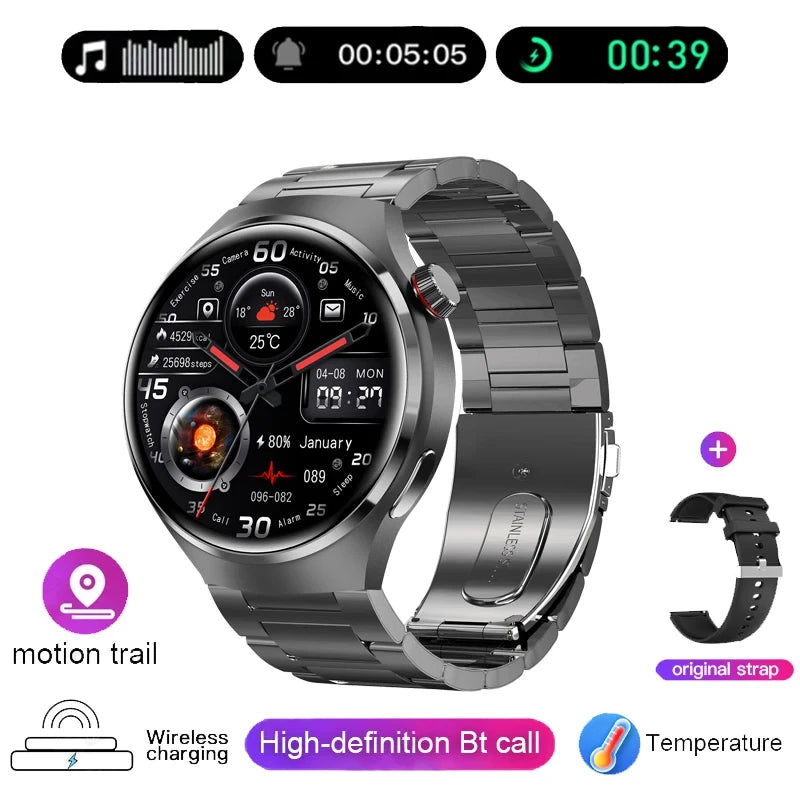 Android Smart Watch Men's Pro 466 * 466 HD screen Bluetooth call IP68 Waterproof Sports Heart rate Smart Watch