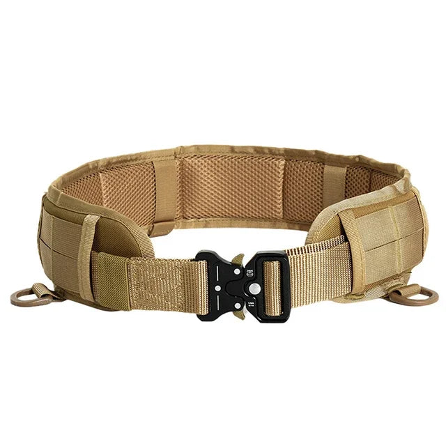 Genuine Tactical Belt, Quick Release. Outdoor Military Metal Real Nylon Belt Set
