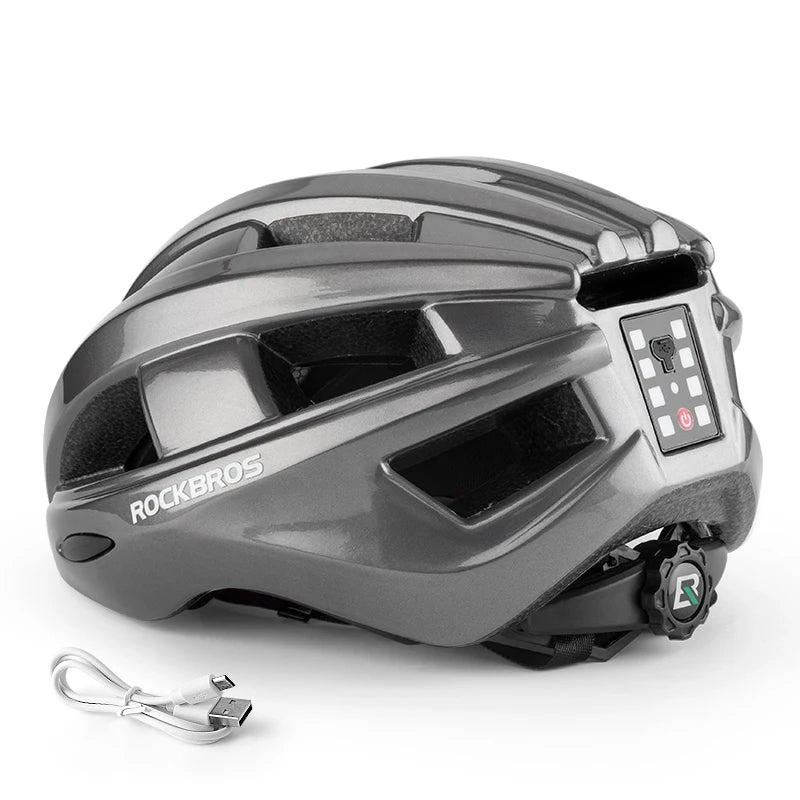 Bicycle Light Helmet MTB Road USB Warning Rear Light