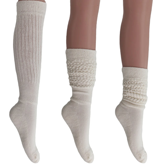 Slouch Socks for Women 3 Pairs Shoe Size 5 to 10