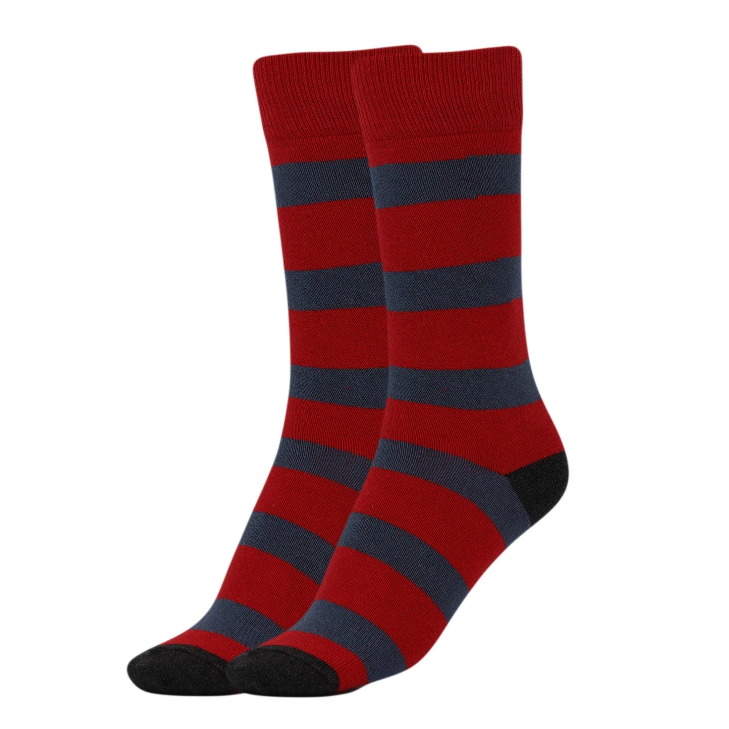 Striped Cotton Crew Casual Socks for Women Pack of 1 Pair