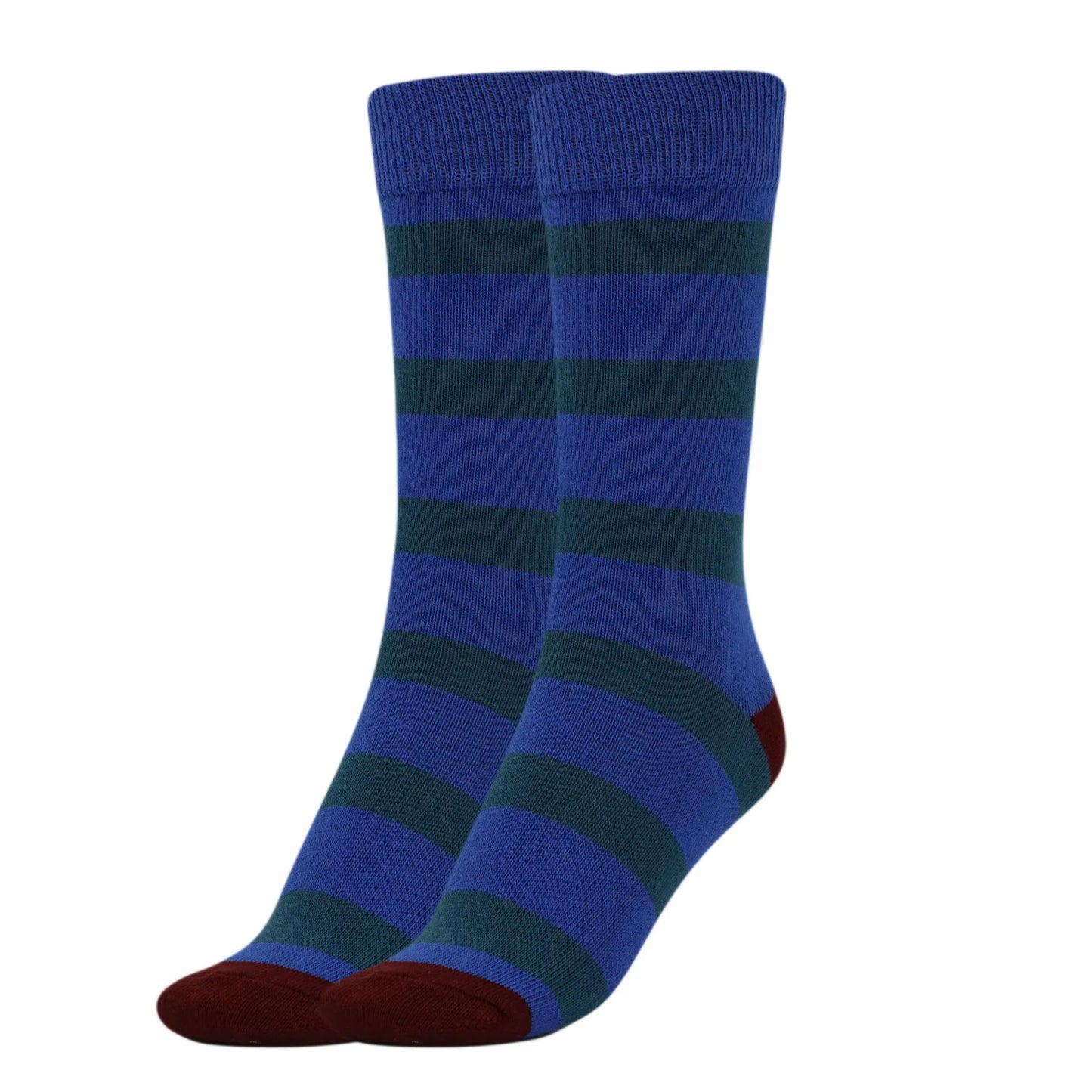 Striped Cotton Crew Casual Socks for Women Pack of 1 Pair