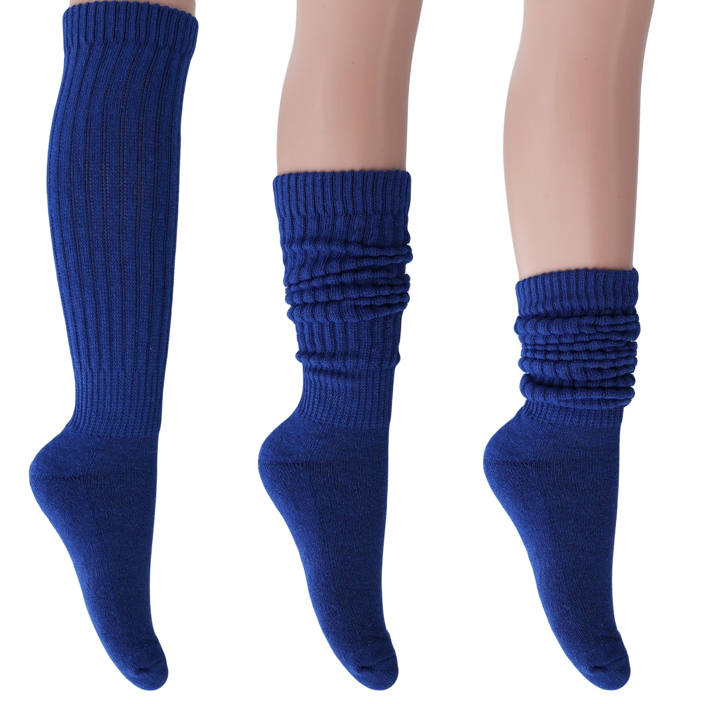 Slouch Socks for Women 3 Pairs Shoe Size 5 to 10