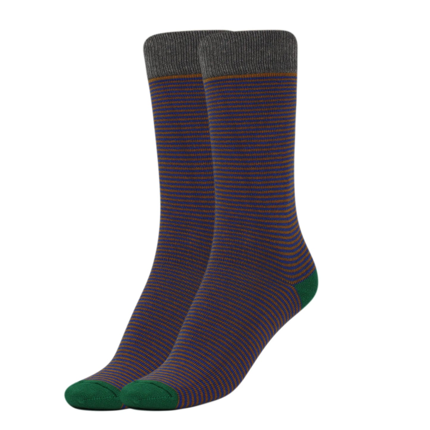 Striped Cotton Crew Casual Socks for Women Pack of 1 Pair