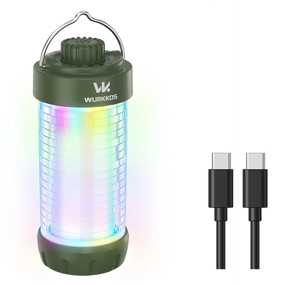 Camping Light, 550 Lumens, Rechargeable LED Flashlight Mini Magnetic Light