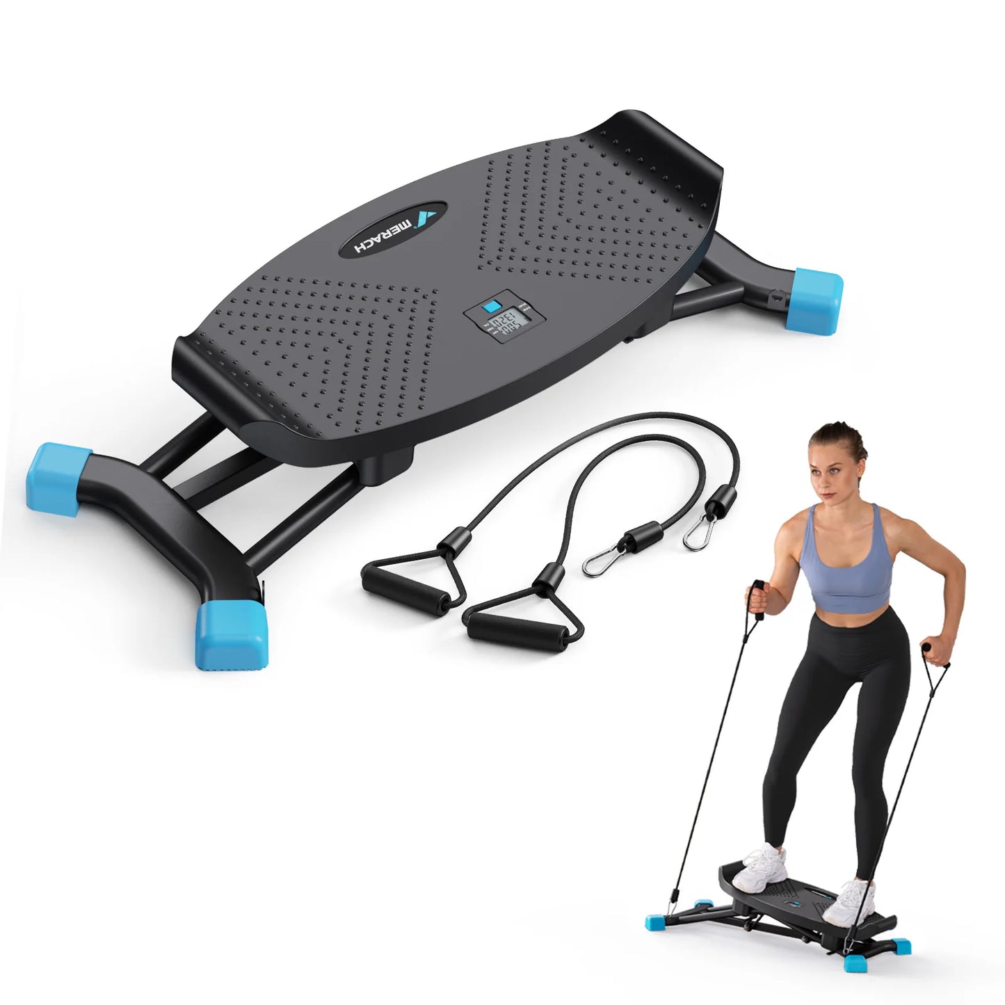 Ski Machine Simulated Ski Training, Leg Exercise, Fun Cardio Fitness Machine Full Body Aerobic Exercise Equipment