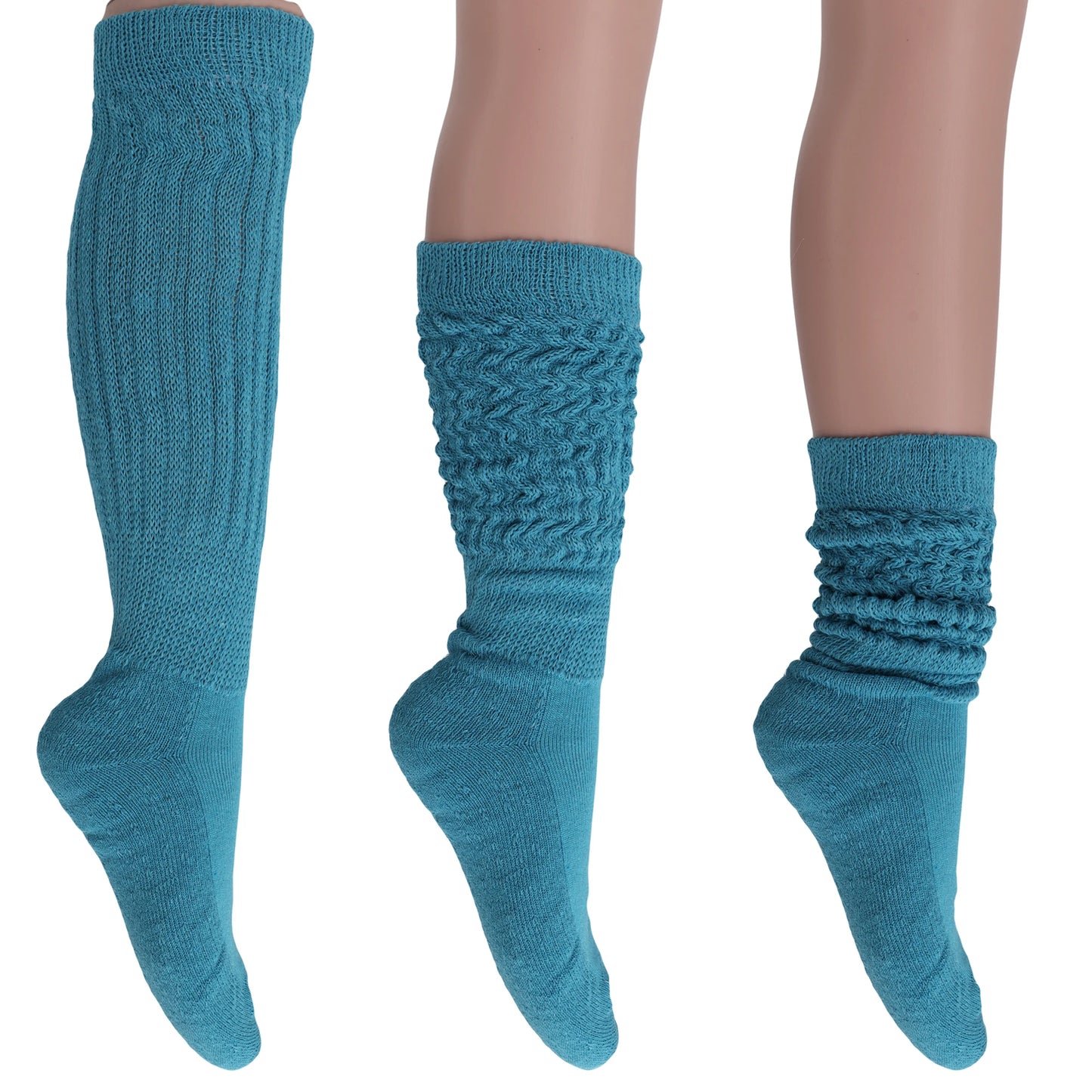 Slouch Socks for Women 3 Pairs Shoe Size 5 to 10