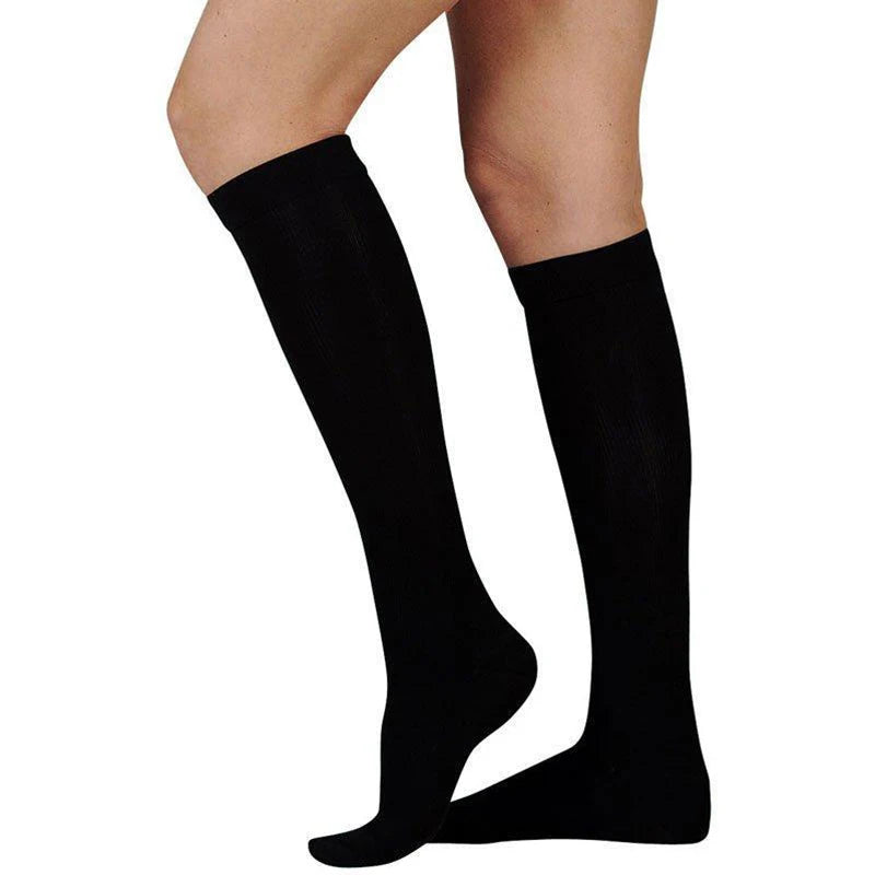 Compression Socks Women Men, Firm Support Graduated Varicose Veins Hosiery for Edema, Swelling, Pregnancy, Recovery