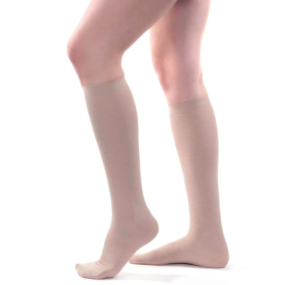 Compression Socks Women Men, Firm Support Graduated Varicose Veins Hosiery for Edema, Swelling, Pregnancy, Recovery
