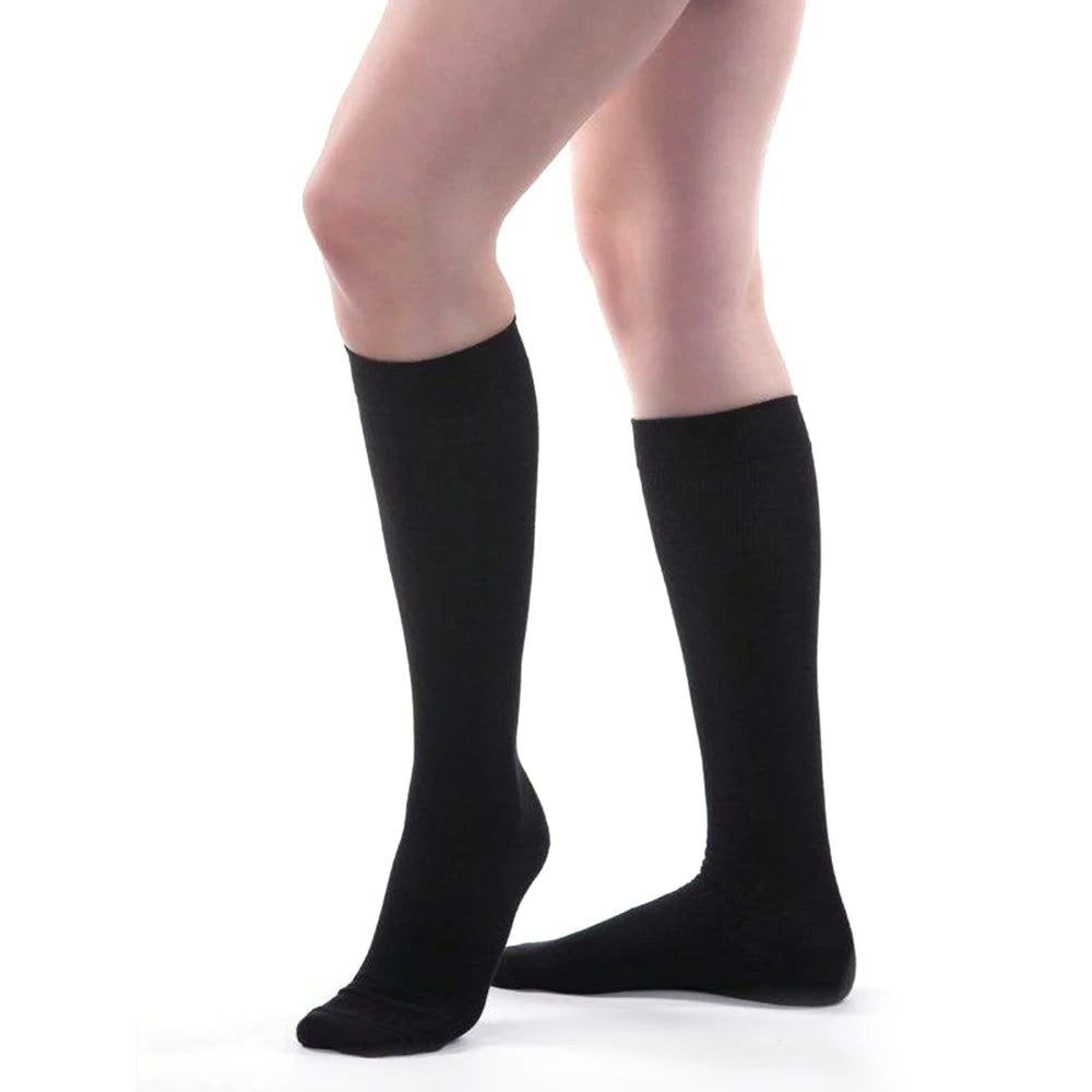 Compression Socks Women Men, Firm Support Graduated Varicose Veins Hosiery for Edema, Swelling, Pregnancy, Recovery