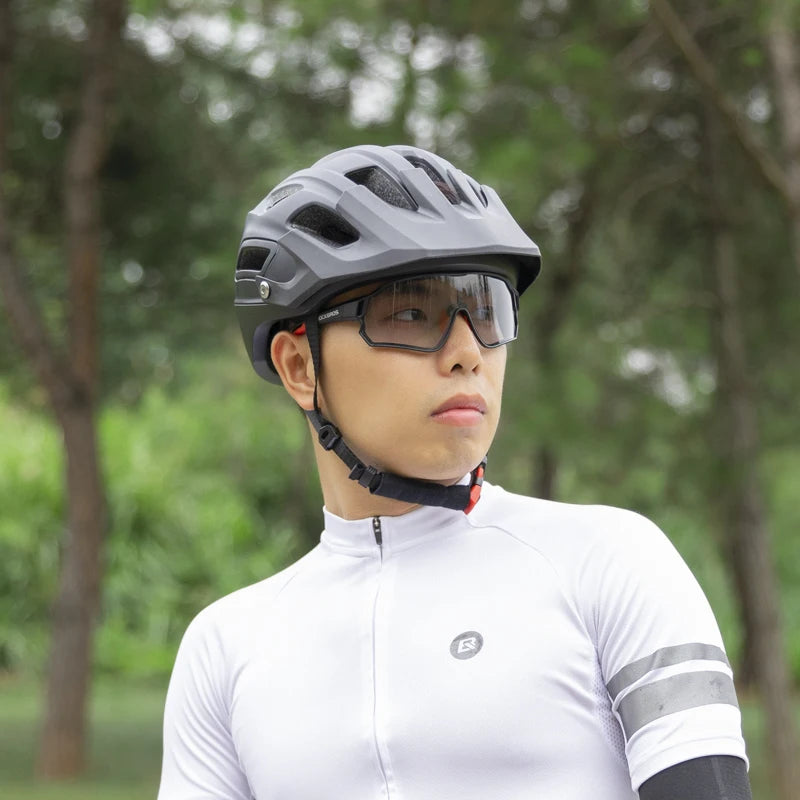 Photochromic Cycling Glasses UV400 Sunglasses Outdoor  Eyewear MTB Racing Lightweight Flexible