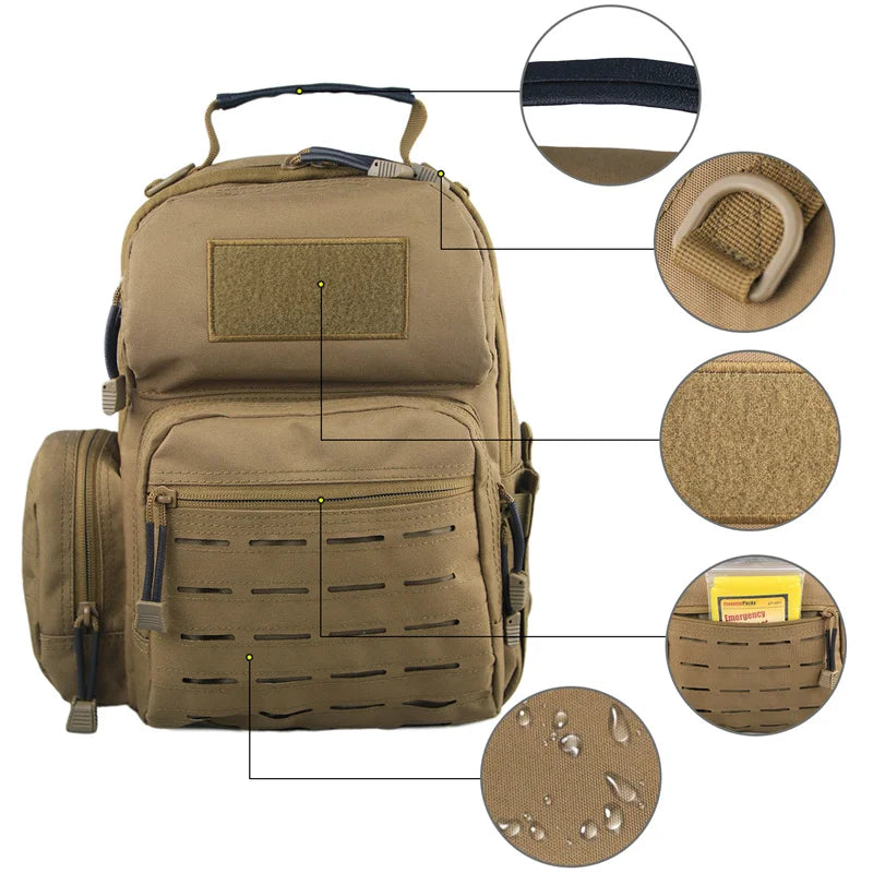 Outdoor Tactical Bag Military Shoulder Bag Backpack Tactical Satchel and Waist Bag