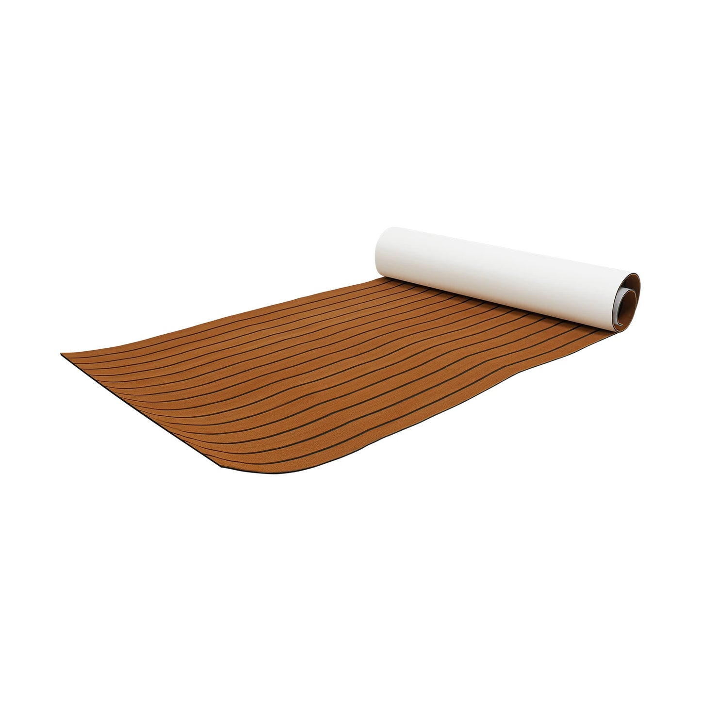 35.5 " x 94.5" Self-Adhesive EVA Foam Boat Marine Flooring, Faux Teak