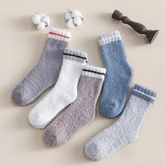Fuzzy Socks for Women Cozy Crew Soft Fuzzy Socks