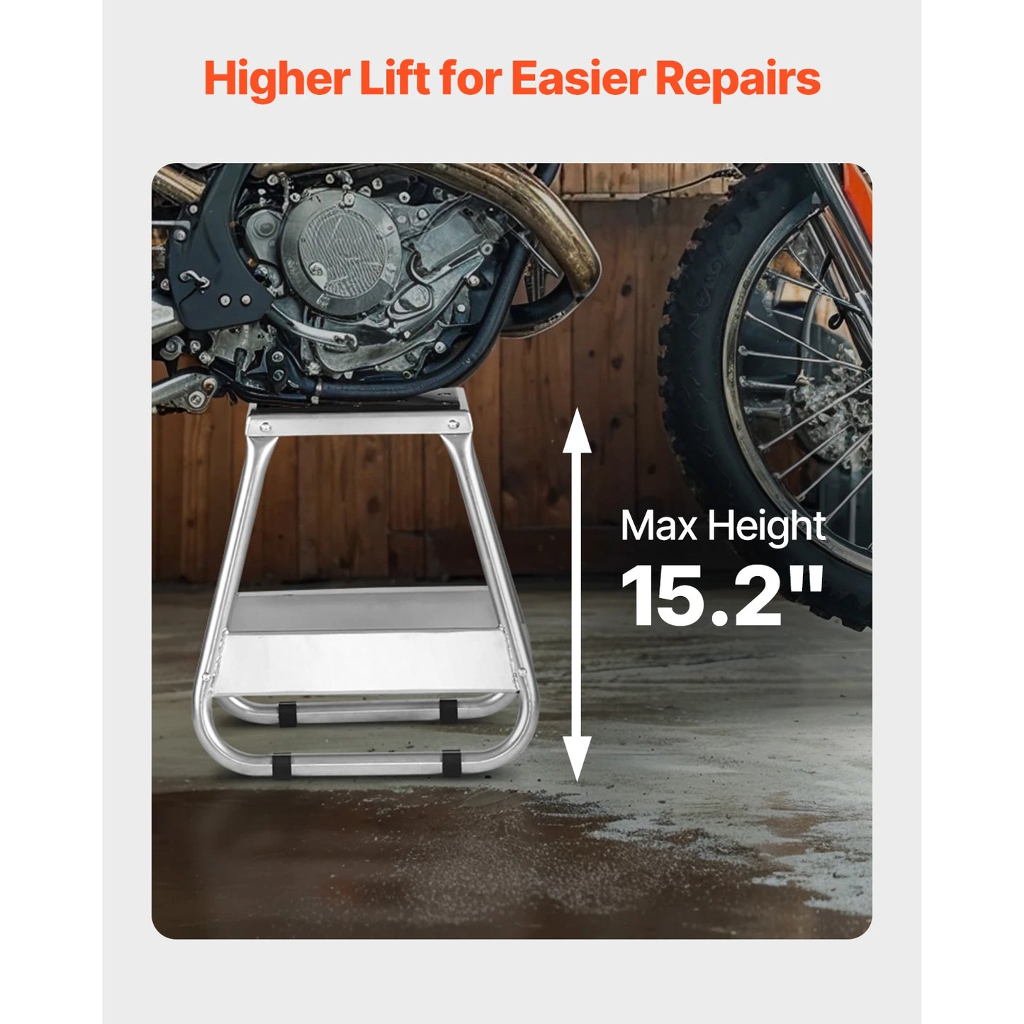 Dirt Bike Stand, 1100 lbs, Universal Maintenance Lift, Moto Box Stand for Motorcycle & Powersports Maintenance