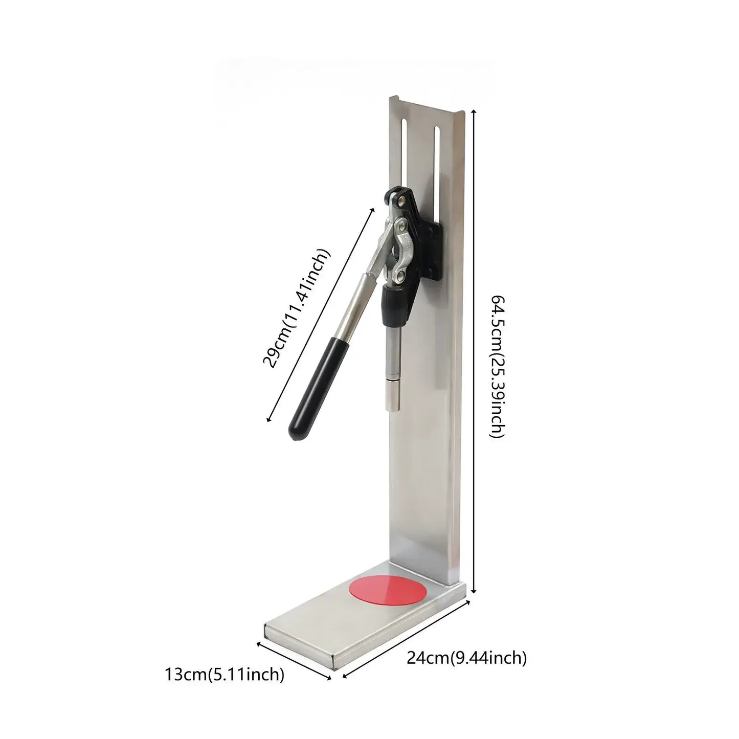 Efficient Bottle Corking Tool, Stopping Speed with 2 POM Heads for Wine Making
