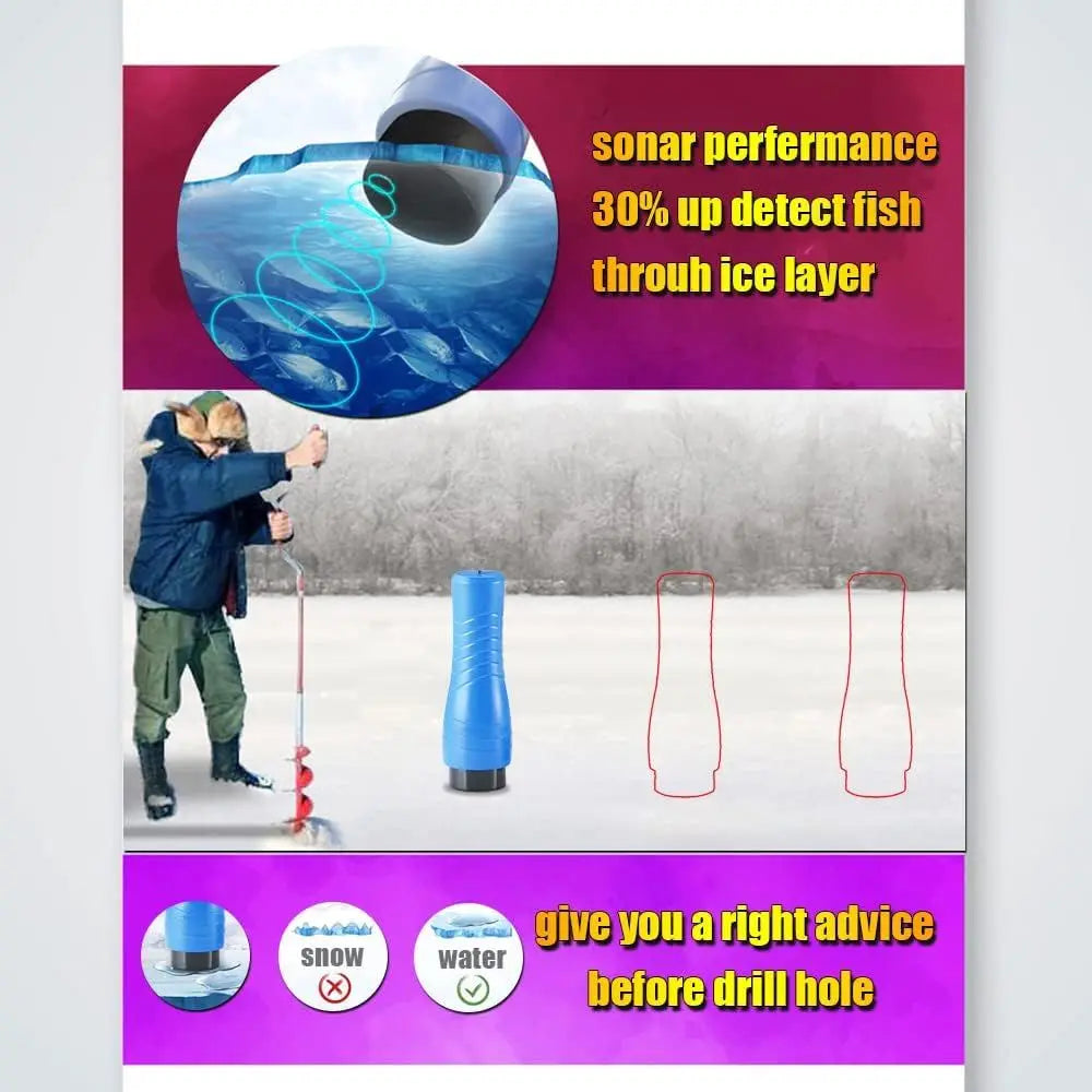 Small Portable Fish Finder, Handheld Fish Finders. Can be used for Ice Fishing
