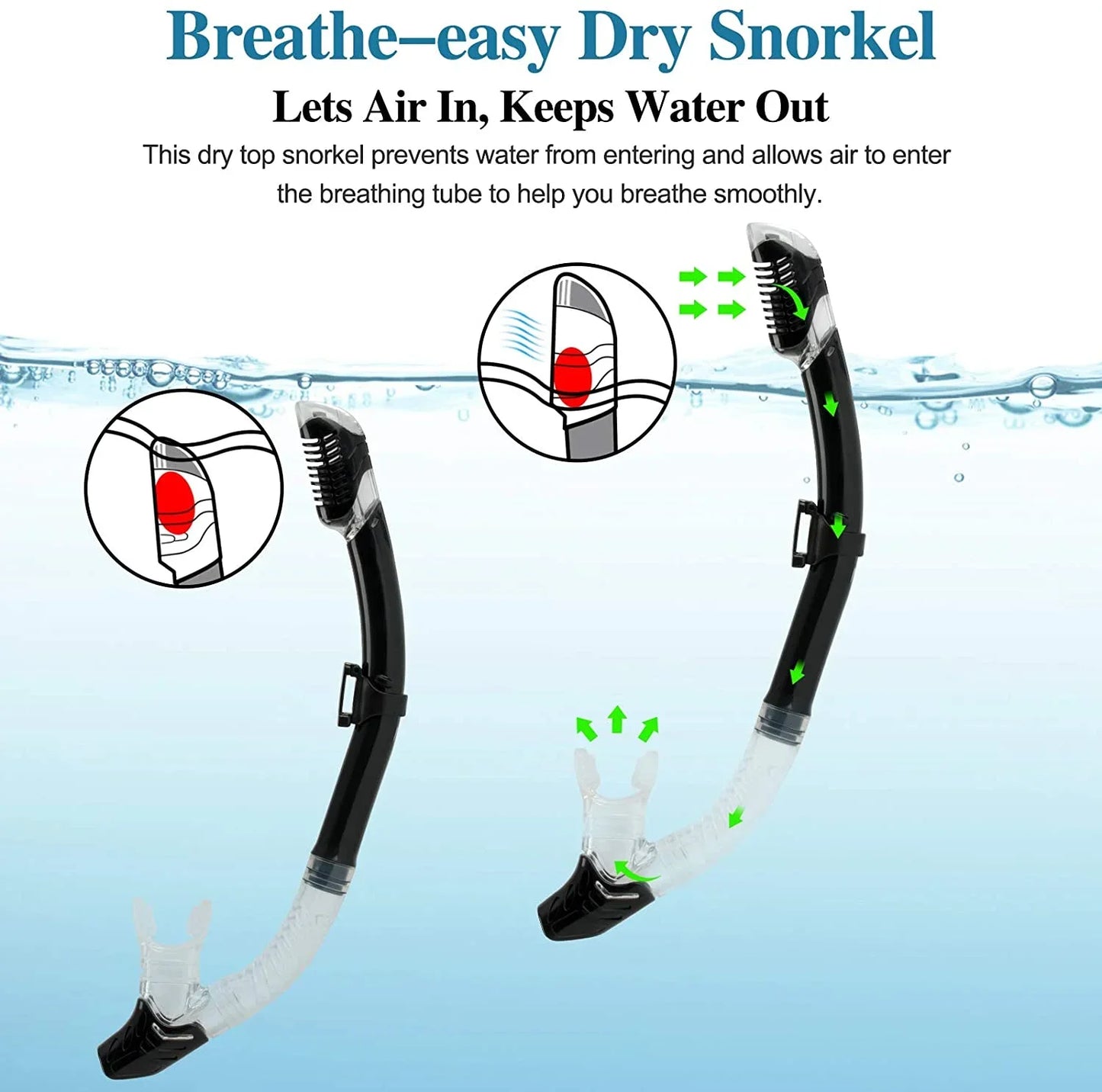 Diving mask, Professional Mask and Snorkel