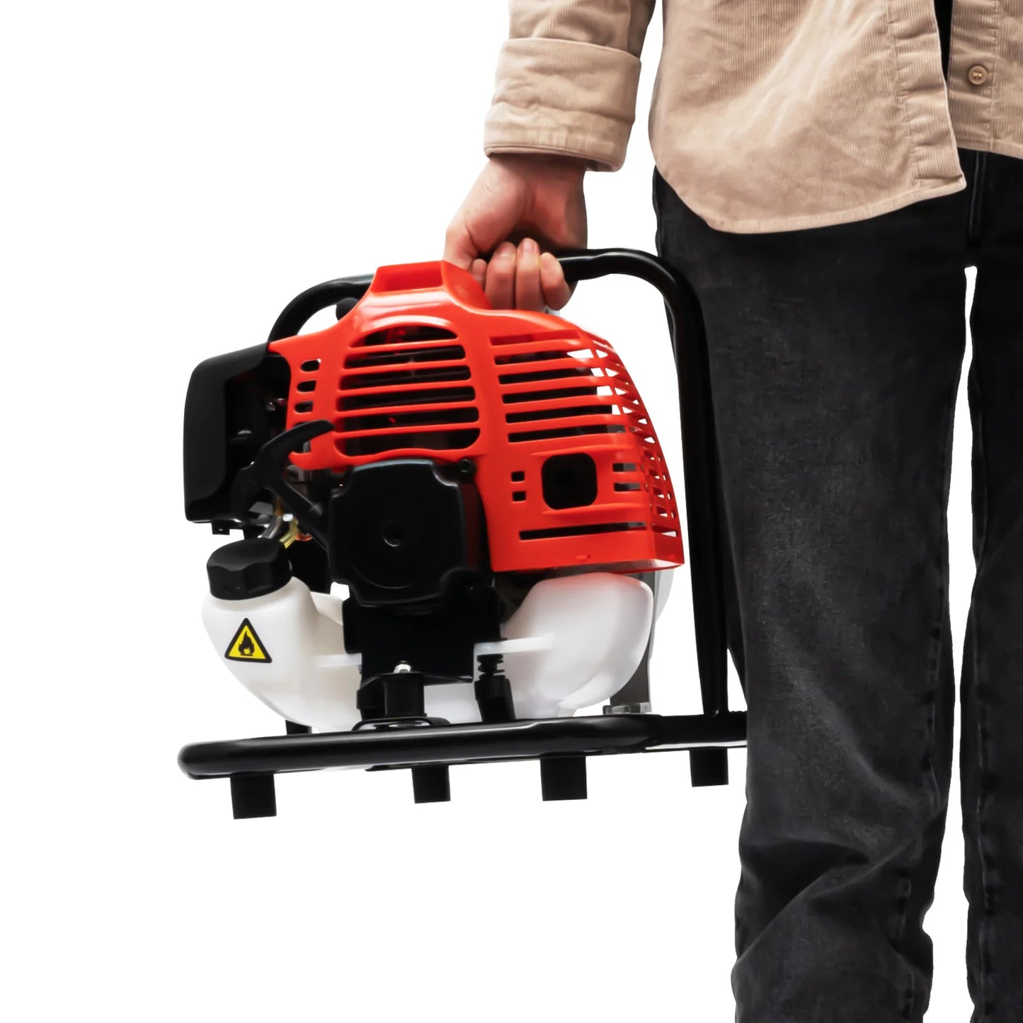 Gasoline Water Pump 2-Stroke Portable Gasoline Engine, Powerful Water Transfer Pump 26.25ft Suction